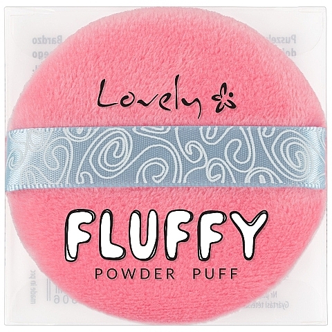 Makeup Sponge - Lovely Fluffy Powder Puff — photo N2