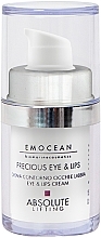 Fragrances, Perfumes, Cosmetics Eye & Lip Contour Cream - Emocean Absolute Lifring Precious Eye & Lips