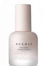 Fragrances, Perfumes, Cosmetics Intensive Anti-Aging Face Ampoule - Accoje Anti-Aging Intensive Ampoule