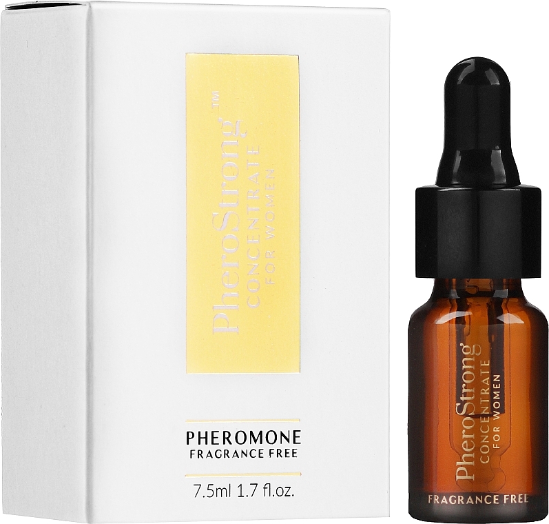 Women Pheromone Concentrate - PheroStrong Fragrance Free Concentrate for Women — photo N2