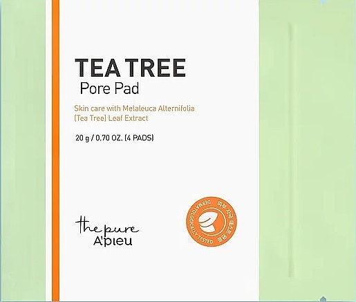 Face Toner Pads - A'pieu The Pure Tea Tree Pore Pad — photo N1