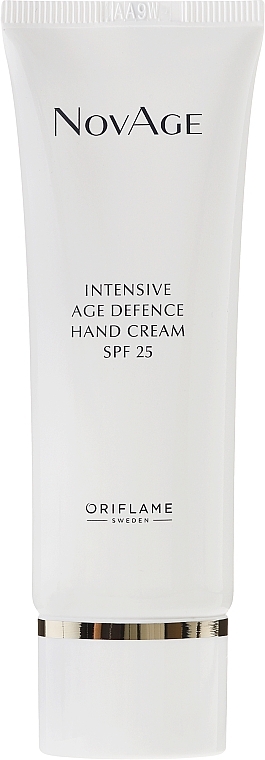 Intensive Age Defence Hand Cream - Oriflame NovAge Intensive Age Defence Hand Cream SPF25 — photo N2