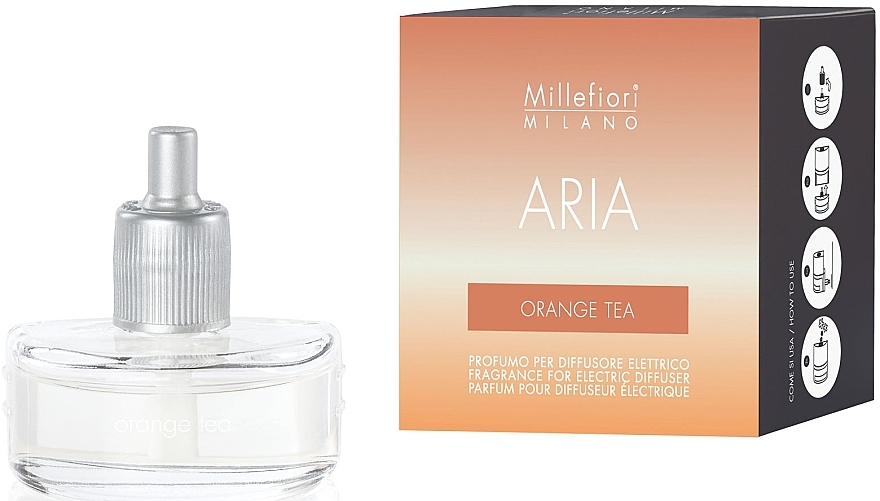 Air Freshener Refill - Millefiori Milano Aria Orange Tea (refill) — photo N1