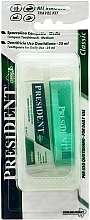 Fragrances, Perfumes, Cosmetics Travel Kin - PresiDENT (toothbrush/1 pcs + toothpaste/25 ml) 