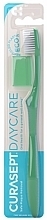 Fragrances, Perfumes, Cosmetics Toothbrush, medium, green - Curaprox Curasept Daycare Eco Medium Toothbrush