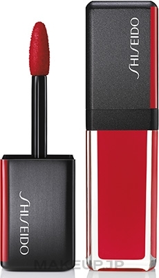 Glossy Lip Lacquer - Shiseido LacquerInk LipShine — photo 304 - Techno Red
