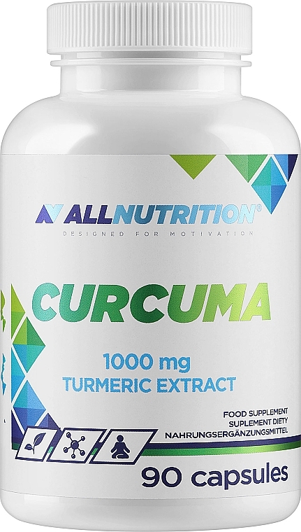 Turmeric Dietary Supplement - Allnutrition Adapto Curcuma — photo N1