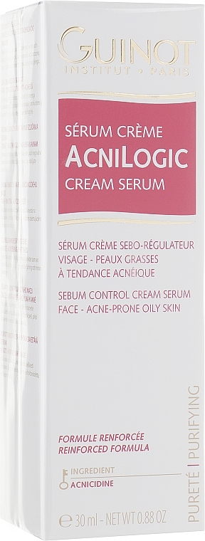 Sebum-Regulating Serum - Guinot Creme-Serum AcniLogic — photo N2