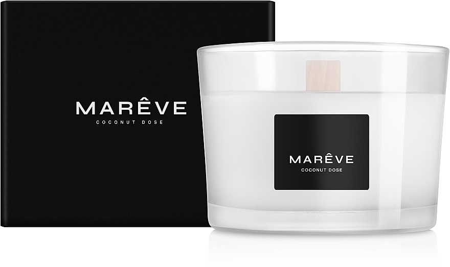 Scented Candle 'Coconut Dose' - MAREVE — photo N1