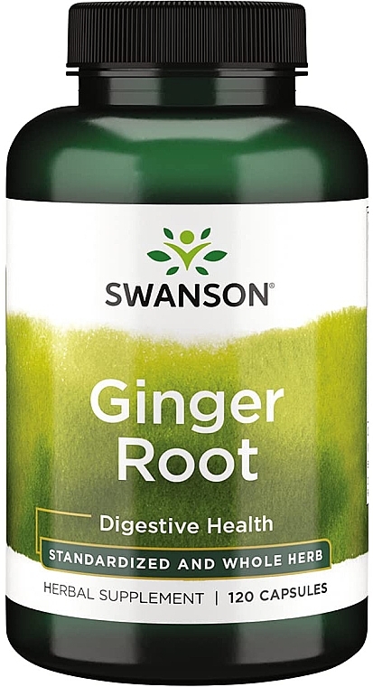 Ginger Root Supplement, 250 mg - Swanson Ginger Root — photo N3