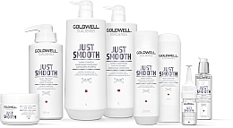 Unruly Hair Shampoo - Goldwell Dualsenses Just Smooth Taming Shampoo — photo N2