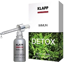 Fragrances, Perfumes, Cosmetics Face Serum - Klapp Immun Detox Serum