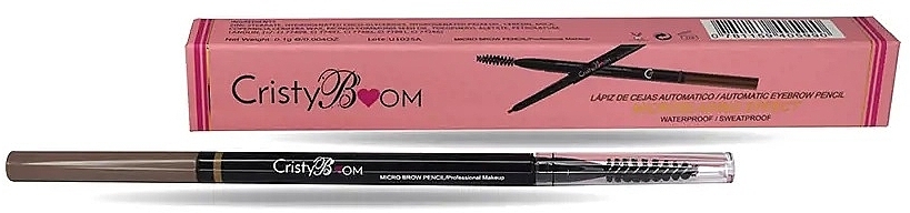 ウォータープルーフアイブロウペンシル - Cristyboom Cosmetics Microblanding Effect Waterproof Eyebrow Pencil — photo N1