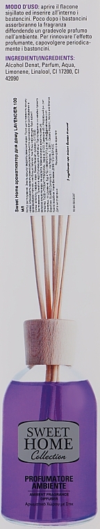 Lavender Reed Diffuser - Sweet Home Collection Lavender Aroma Diffuser — photo N5