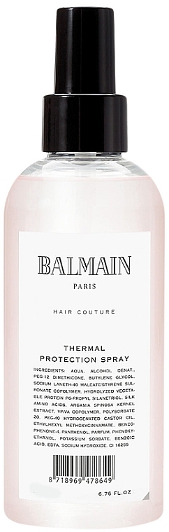 Heat Protection Hair Spray - Balmain Paris Hair Couture Thermal Protection Spray — photo N1