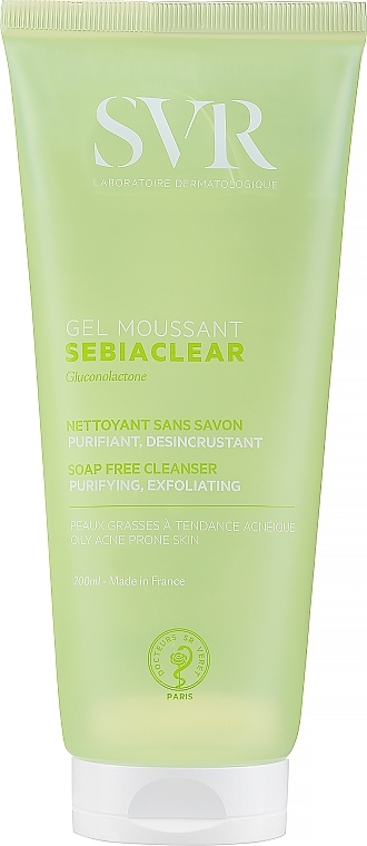 Cleansing Gel - SVR Sebiaclear Gel Moussant — photo N3