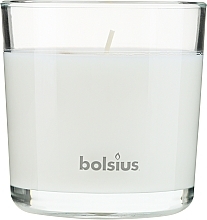 Fragrances, Perfumes, Cosmetics Scented Candle in Glass "Apple and Cinnamon", 95/95 mm - Bolsius True Moods Candle