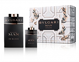 Fragrances, Perfumes, Cosmetics Bvlgari Man In Black - Set (edp/100 ml + edp/15 ml)