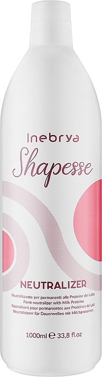 Milk protein Neutralizer - Inebrya Shapesse Neutralizer With Milk Protein — photo N1