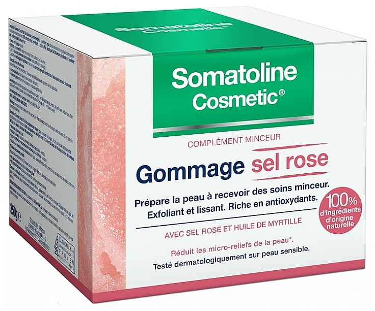 Pink Salt Scrub - Somatoline Cosmetic Pink Salt Scrub — photo N1