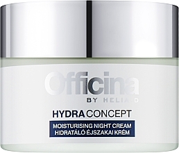 Moisturizing Night Face Cream - Helia-D Officina Hydra Concept Moisturizing Night Cream — photo N1