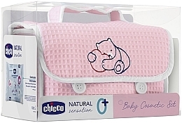 Set, 4 products - Chicco Natural Sensation Pink Set — photo N2