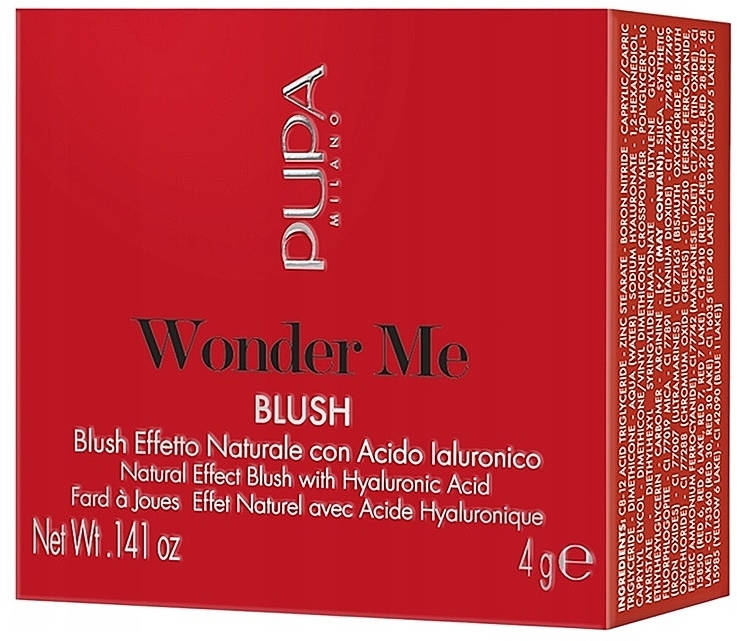 Pupa Wonder Me Blush - Blush — photo N4