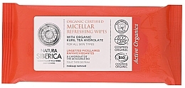 Fragrances, Perfumes, Cosmetics Face Wipes - Natura Siberica Micellar Refreshing Wipes