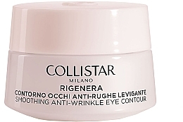 Fragrances, Perfumes, Cosmetics Smoothing Eye Cream - Collistar Regenerate Smoothing Anti-Wrinkle Eye Contour