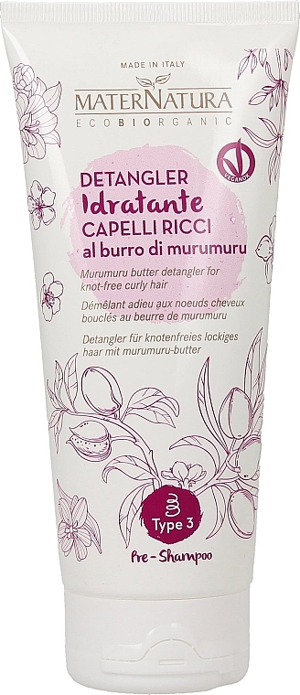 Hair Cream - MaterNatura Murumuru Butter Detangler — photo N1