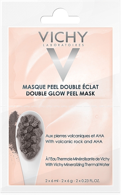 Double Glow Peel Mask - Vichy Quenching Mineral Mask — photo N1