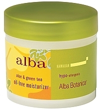 Fragrances, Perfumes, Cosmetics Oil Free Moisturizer "Aloe & Green Tea" - Alba Botanica Natural Hawaiian Oil Free Moisturizer Refining Aloe & Green Tea