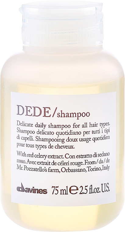 Delicate Shampoo - Davines Dede Shampoo Delicato — photo N2