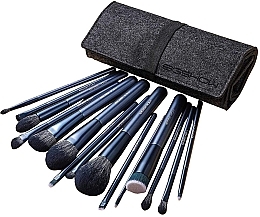 Makeup Brush Set, 15pcs - Eigshow Makeup Brush Kit Tourmaline Blue — photo N1