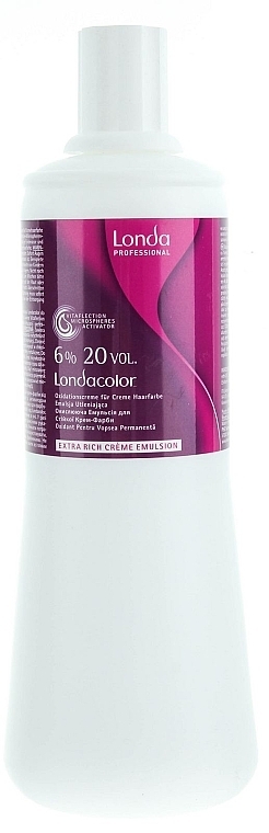 Oxidizing Emulsion for Permanent Cream Color 6% - Londa Professional Londacolor Permanent Cream — photo N2