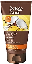 Nourishing and Smoothing Conditioner - Bottega Verde Keratina and Cocco Nourishing and Smoothing Conditioner — photo N1