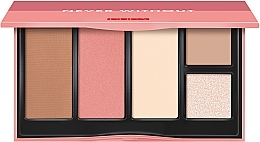Fragrances, Perfumes, Cosmetics Contouring Palette - Pupa Never Without Palette