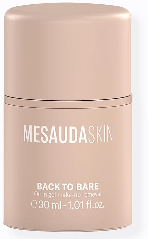 Makeup remover - Mesauda Skin Back to Bare Oil in Gel Make-Up Remover — photo N5