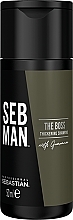 Volume Shampoo for Thin Hair - Sebastian Professional Seb Man The Boss Thickening Shampoo — photo N2