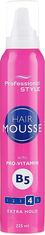 Styling Hair Foam - Professional Style Extra Hold Hair Mousse — photo N1