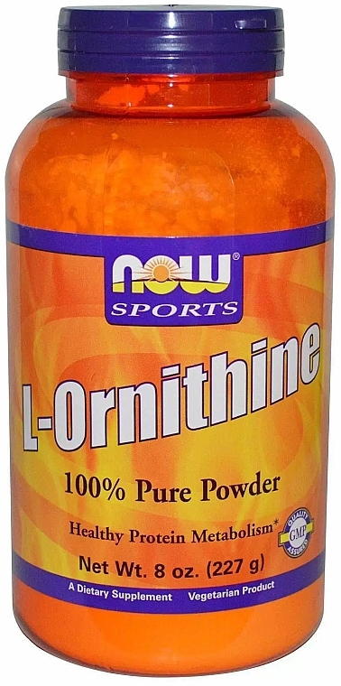 Dietary Supplement "L-Ornithine", powder - Now Foods L-Ornithine Powder — photo N3