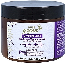 Fragrances, Perfumes, Cosmetics Hair Mask - Pure Green Antifrizz Mask