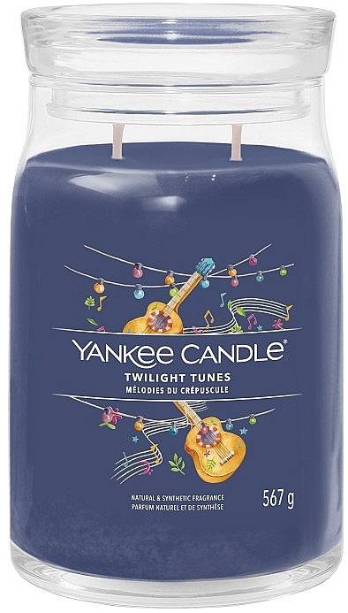 Scented Candle in Jar 'Twilight Tunes', 2 wicks - Yankee Candle Singnature — photo N3