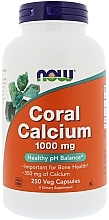 Fragrances, Perfumes, Cosmetics Calcium in Capsules, 250 pcs - Now Foods Coral Calcium