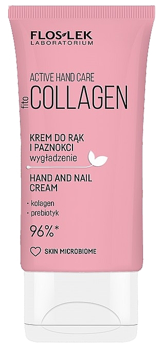 Fito Collager Hand & Nail Cream - Floslek Active Hand Care Fito Collagen — photo N1