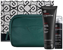 Fragrances, Perfumes, Cosmetics Set - Collistar Linea Uomo (sh/foam/75ml + sh/gel/250ml + bag/1pcs) 