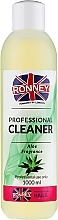 Nail Degreaser ‘Aloe’ - Ronney Professional Nail Cleaner Aloe — photo N2