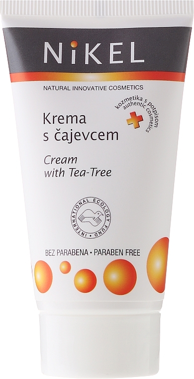 Green Tea Face Cream - Nikel Cream With Tea-Tree — photo N2