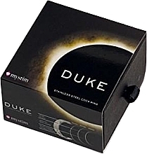 Fragrances, Perfumes, Cosmetics Erection Ring 55mm - Mystim Duke Strainless Steel Cock Ring