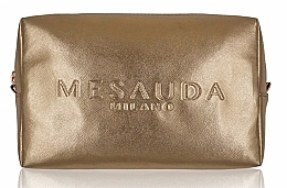 Fragrances, Perfumes, Cosmetics Makeup Bag - Mesauda Milano Rose Gold Cosmetic Bag